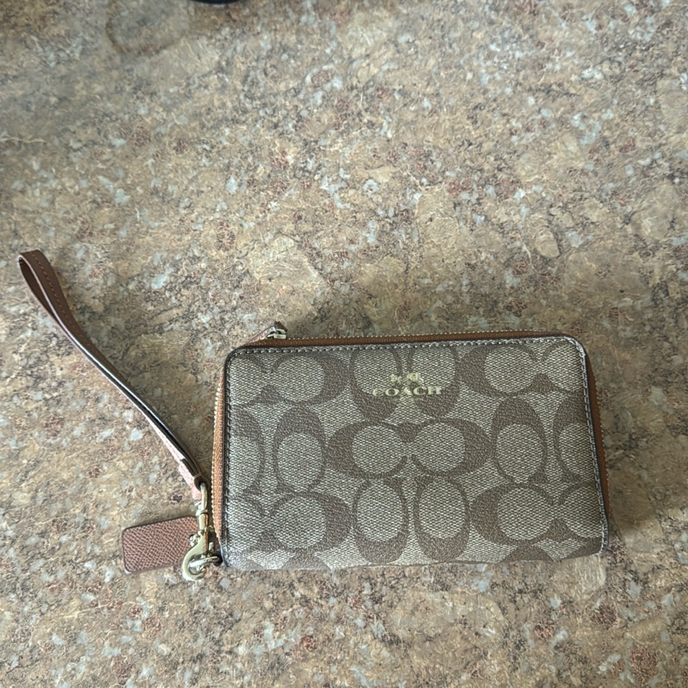 Coach wallet wristlet